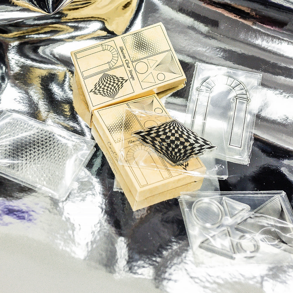 Illusions Mini Clear Stamp Set {coming soon!}