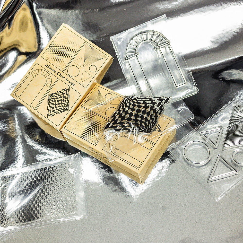 Illusions Mini Clear Stamp Set {coming soon!}