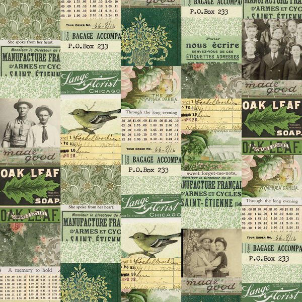 {coming soon!} Palette Collection: Green | 8x8 Double-Sided Cardstock Paper Pack | idea-ology