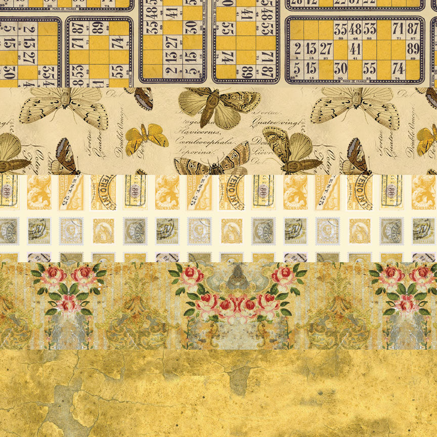 {coming soon!} Palette Collection: Yellow | 12x12 Double-Sided Cardstock Paper Pack | idea-ology