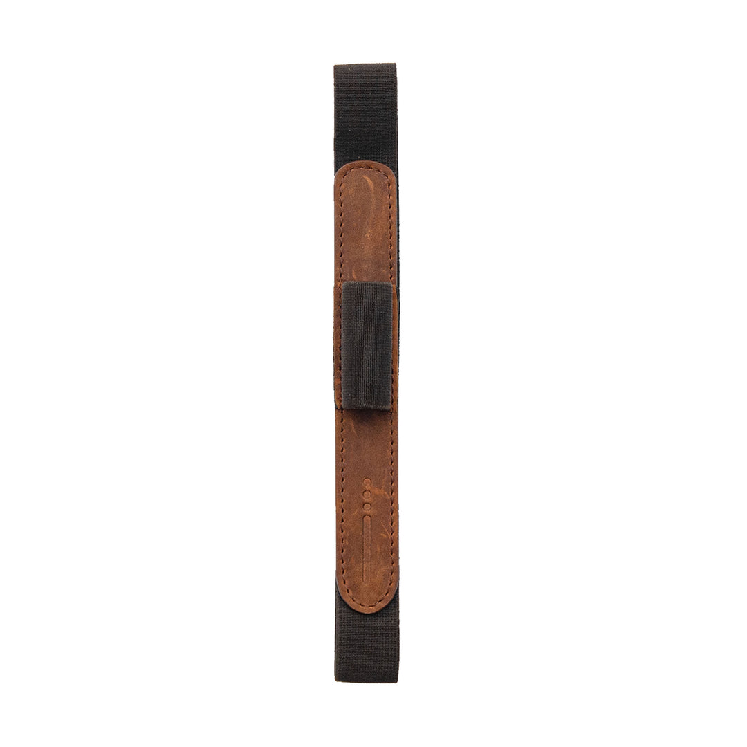 Brown Leather Open-Type Pen Loop