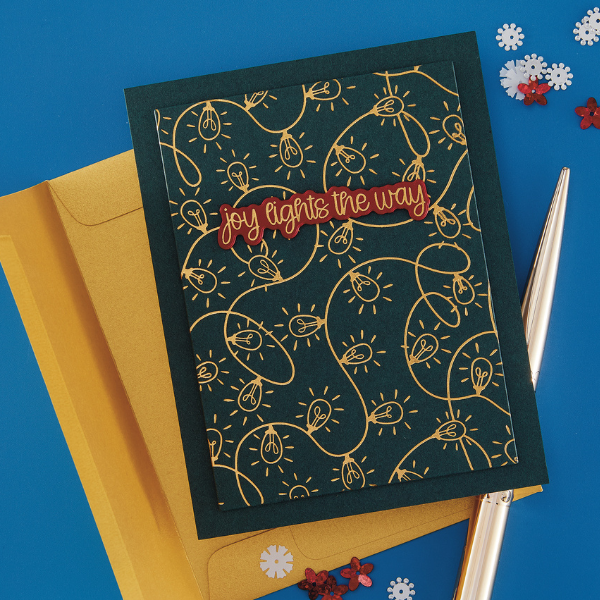 Twinkle Tidings Press Plate + Die Set + Layering Stencil | BetterPress Society October 2025