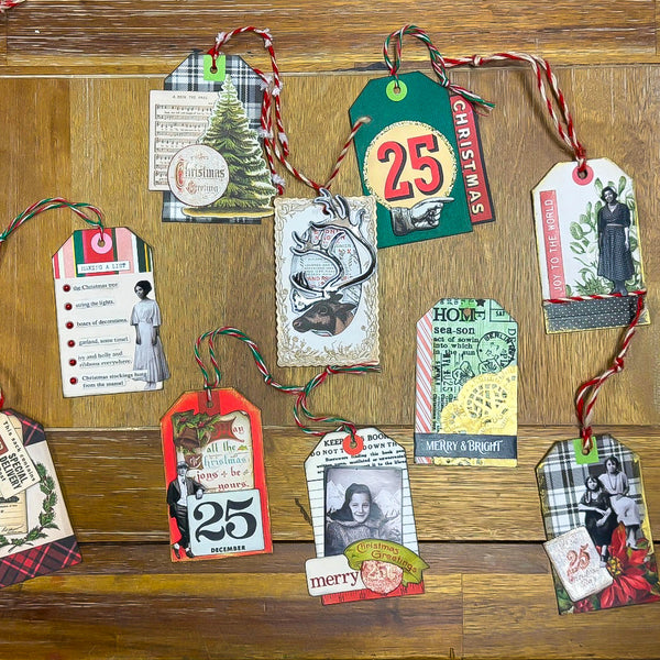 {past event} 11/08: Gift Tag ATCs w/ Jess