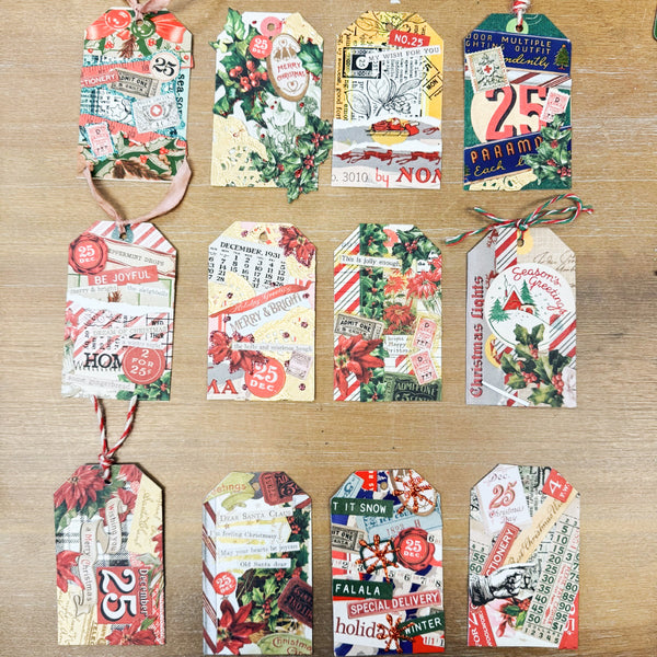 {past event} 11/08: Gift Tag ATCs w/ Jess