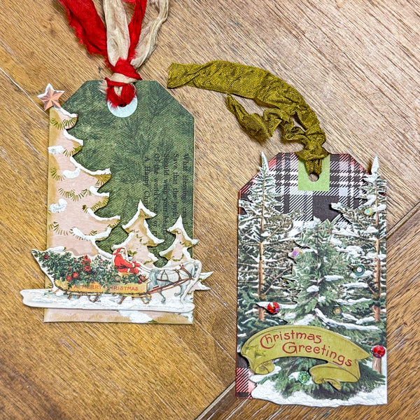 {past event} 11/08: Gift Tag ATCs w/ Jess