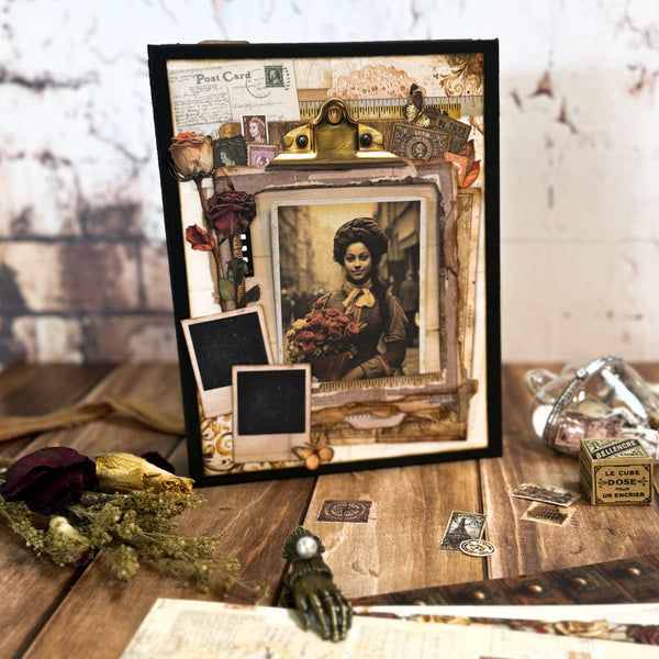 Nostalgic Memories Flip-Flap-Fold Folio Album Complete Kit w/ Instructions