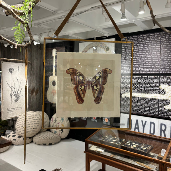 Glass & Brass 15x15 Floating Wall Frame