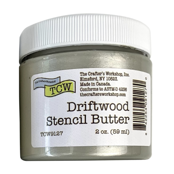 Driftwood Stencil Butter