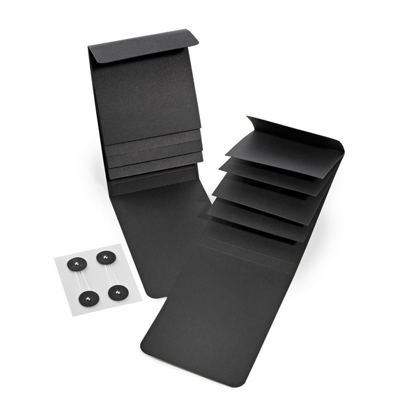 Black 4x6 Create-an-Album Waterfall Enclosure 2pk