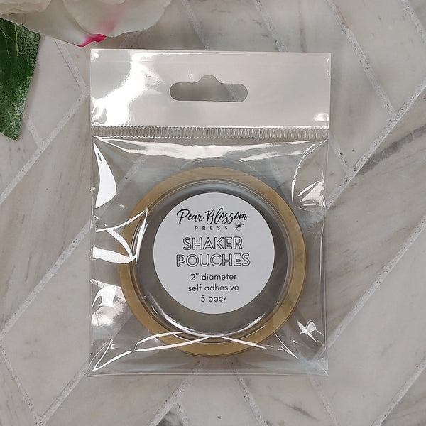 Circular 2" Shaker Pouches & Domes