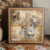 Miniature Postage Stamps A7 Clear Stamp Set No. 1443