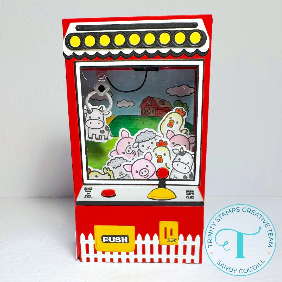 Gashapon Machine Die Set