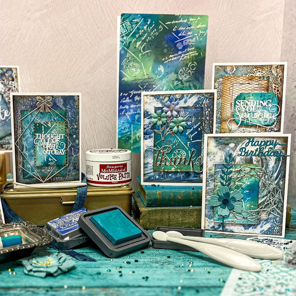 Song of the Sea Mixed Media 101 Card Class w/ Caroline