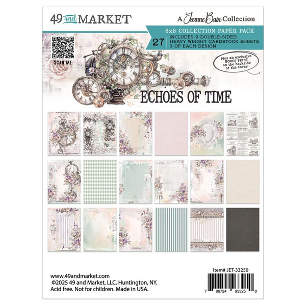 Echoes of Time 6x8 Paper Pack {arrives 9/30}