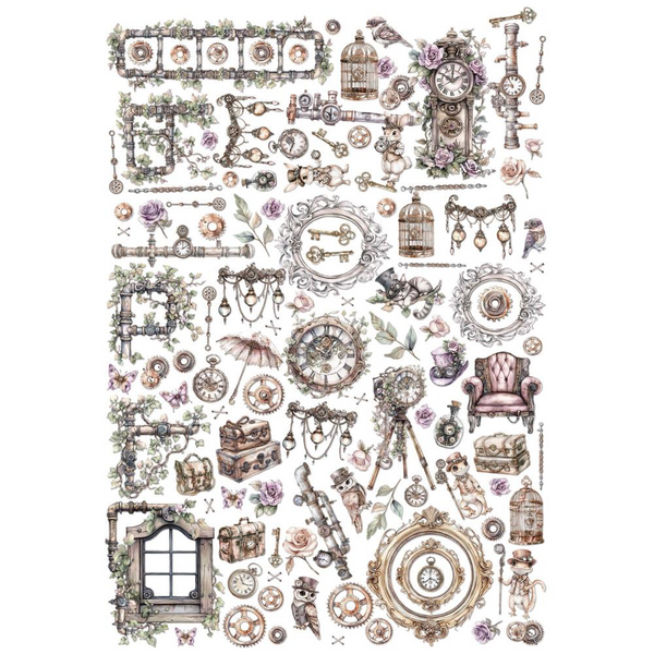 Echoes of Time Laser Cut Outs {arrives 9/30}