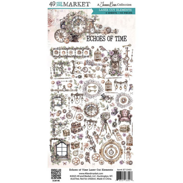 Echoes of Time Laser Cut Outs {arrives 9/30}