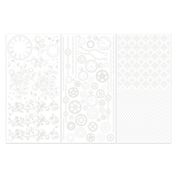 Echoes of Time Irresistible Rub-on Transfers
