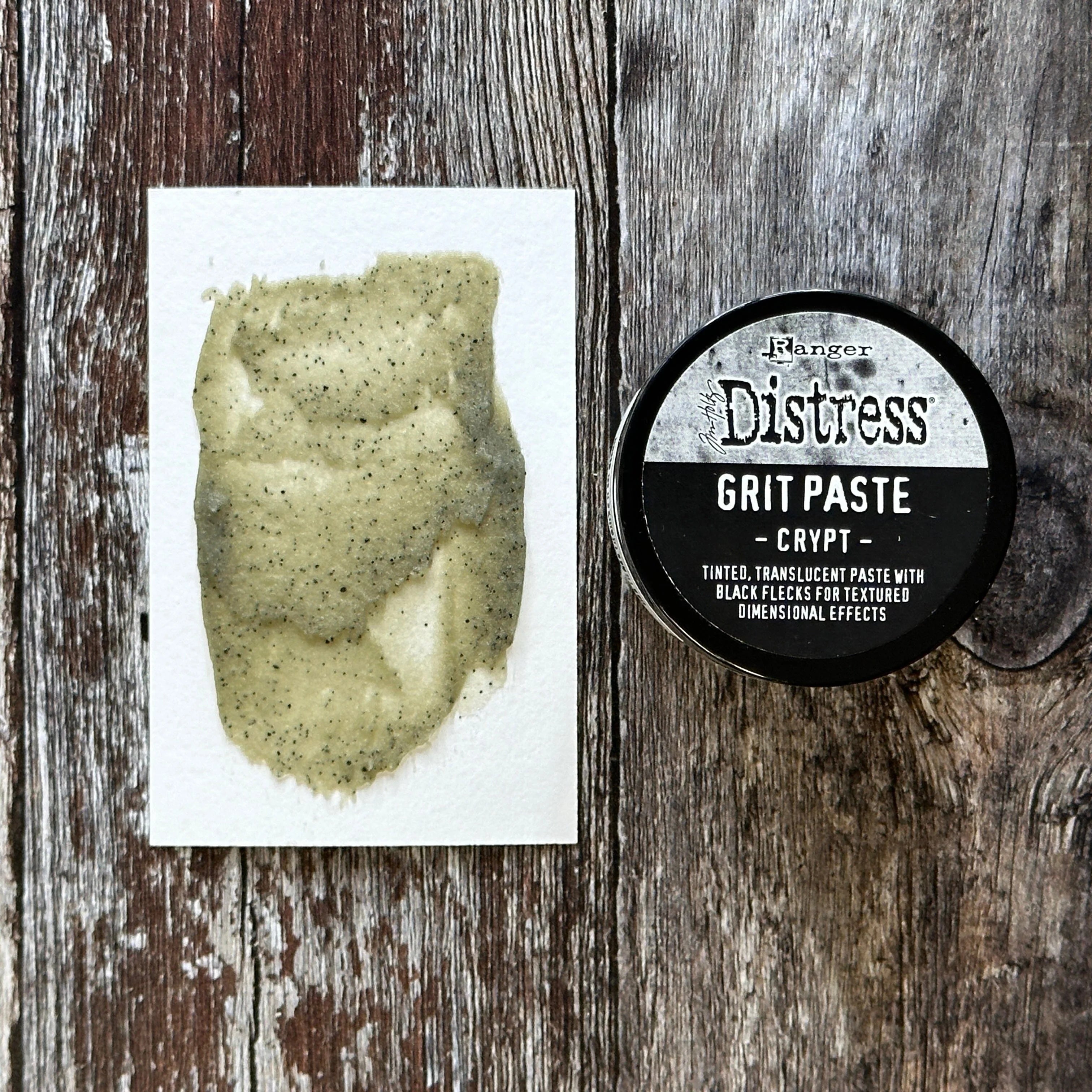 Crypt Grit Paste {Halloween} | Tim Holtz Distress