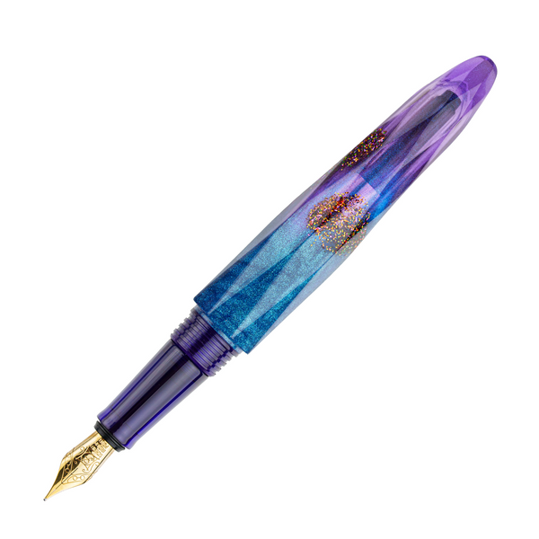 Amethyst Tide Briolette Fountain Pen