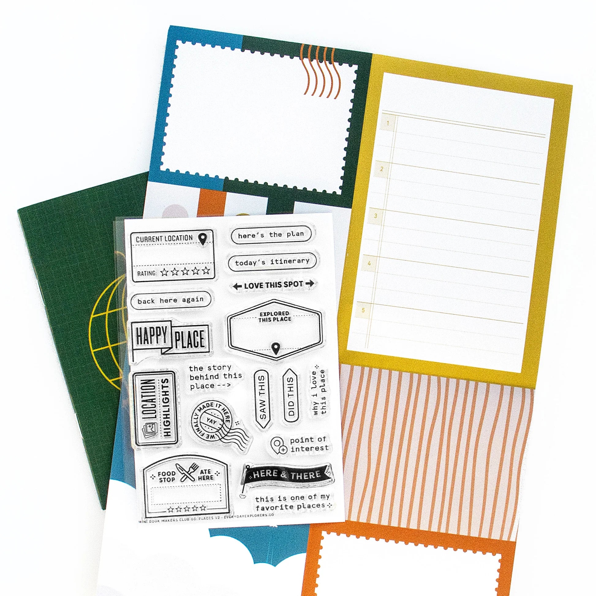 Mini Book Makers Club 00: June 2025 | Places {clearance}
