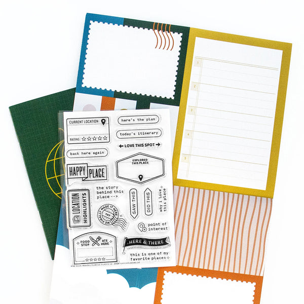 Mini Book Makers Club 00: June 2025 | Places {clearance}