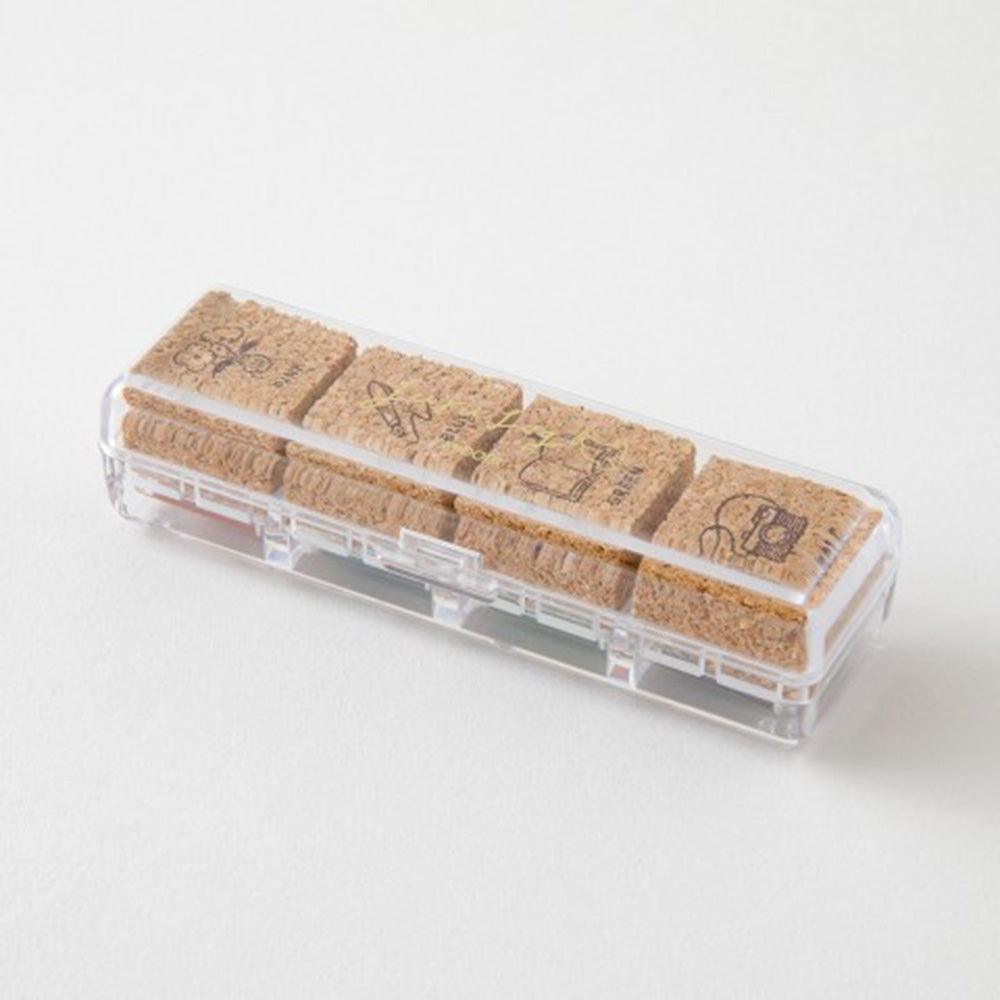 Daily Life Yuru Log Pre-inked Paintable Stamp