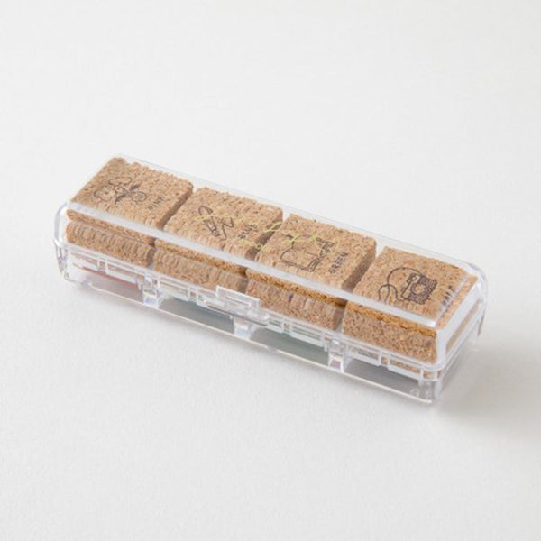Daily Life Yuru Log Pre-inked Paintable Stamp