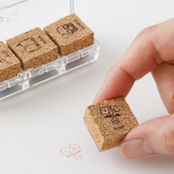 Daily Life Yuru Log Pre-inked Paintable Stamp