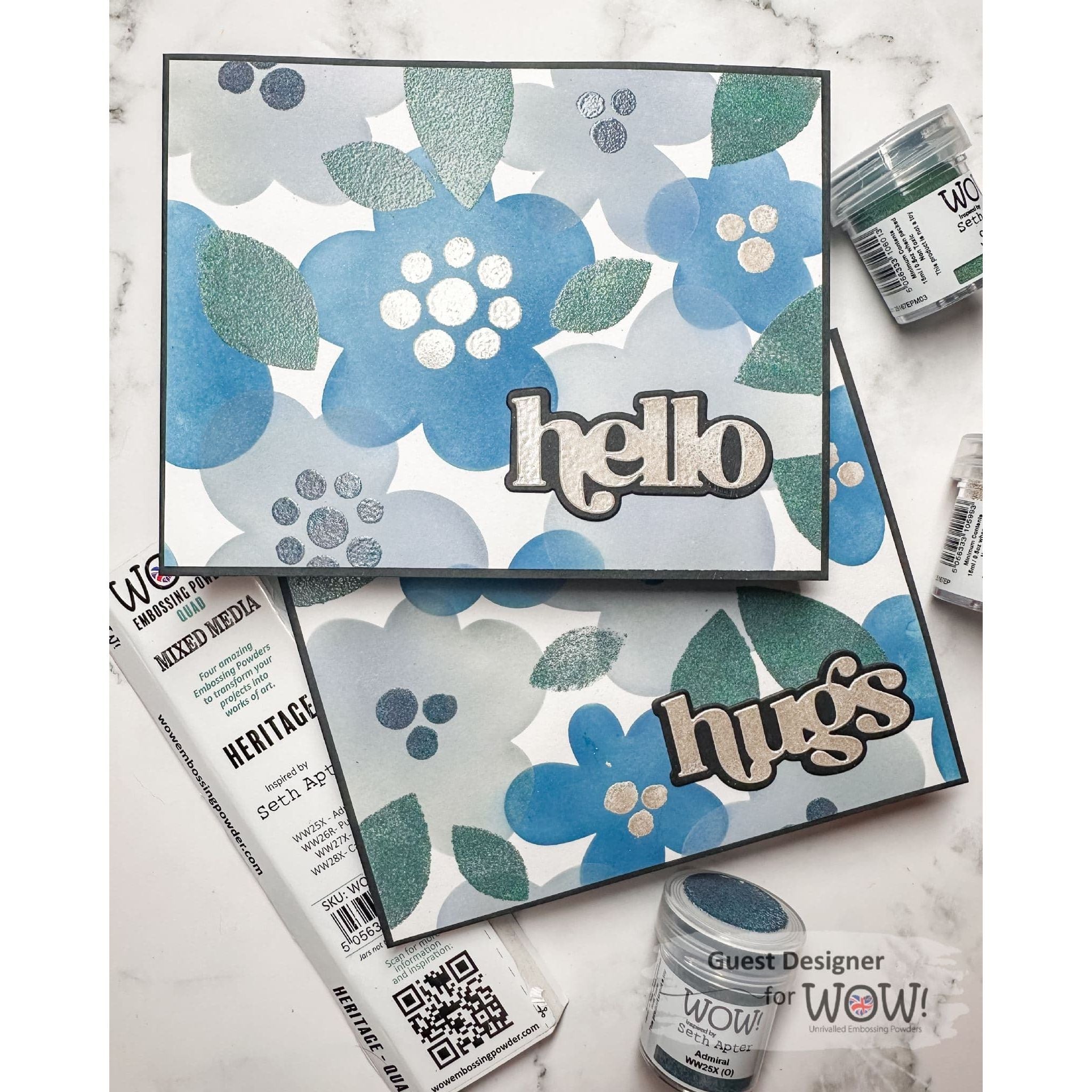 Heritage Quad Embossing Powders | Seth Apter