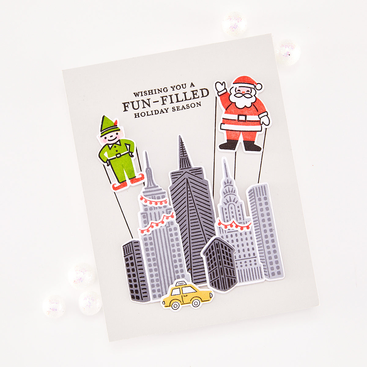 The Holiday Season Stamp + Die Set | Oh What Fun Add-On
