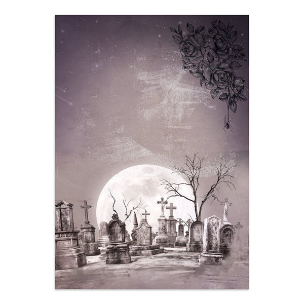 Halloween Junk Journal Book | Backgrounds, Stickers, and Cut-outs