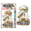 Faceless Time A6 Clear Stamp Set No. 1456