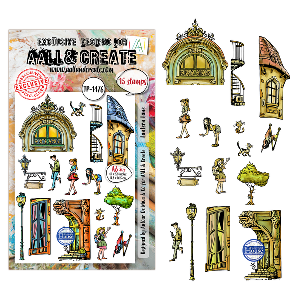 Lantern Lane A6 Stamp Set No. 1476
