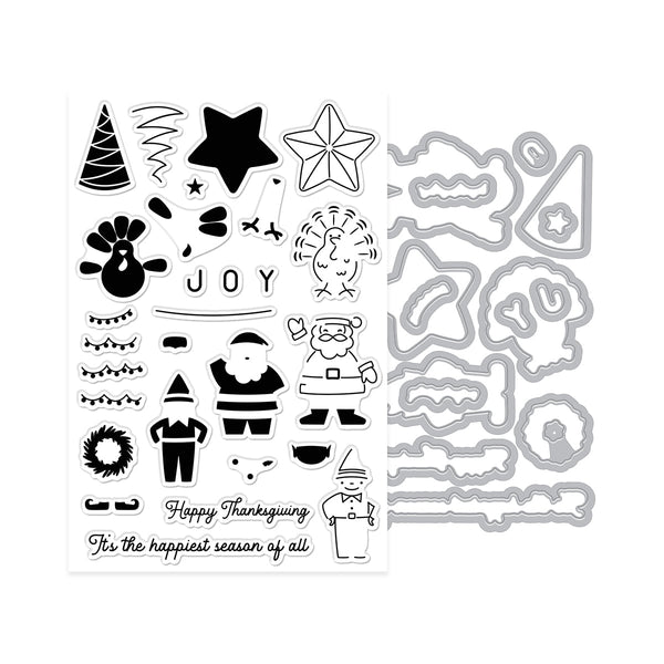On Parade Stamp + Die Set | Oh What Fun Add-On