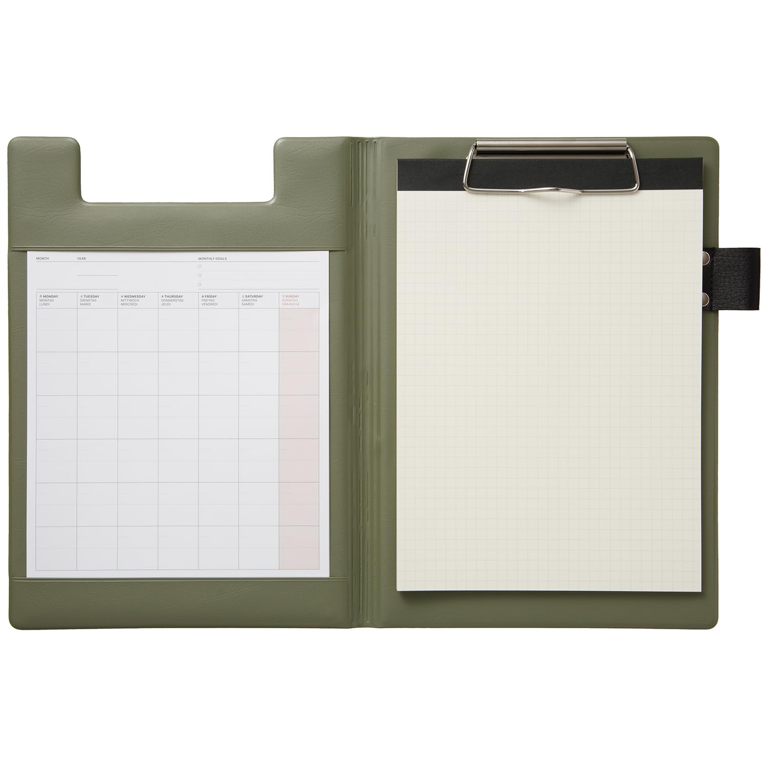 Laconic A5 Fieldpad Clip Folio