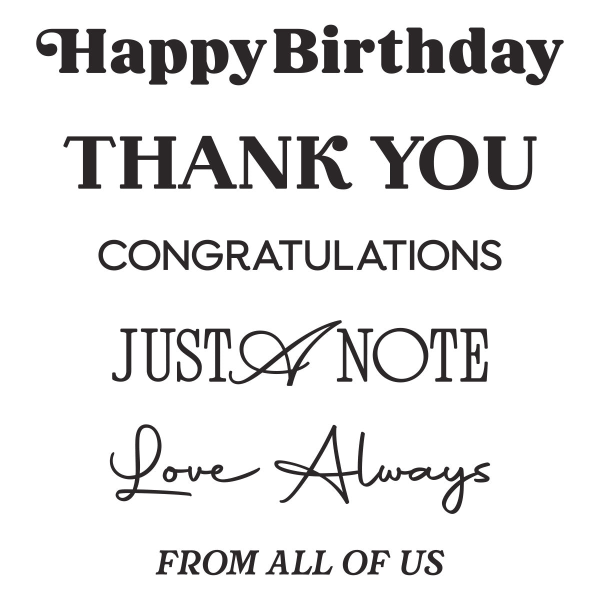 Timeless Greetings Press & Foil Plates