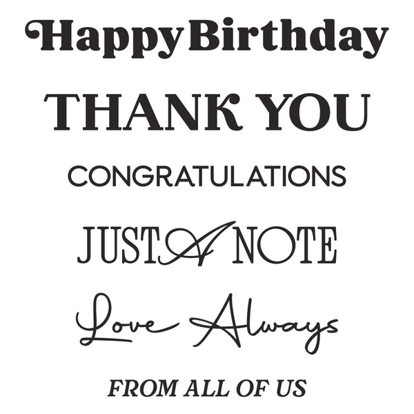 Timeless Greetings Press & Foil Plates