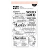 Vintage Vinyl Stamp + Cut Sentiments Bundle