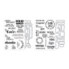 Vintage Vinyl Stamp + Cut Sentiments Bundle