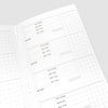 Pen & Ink Swatch A5 Slim Travel Notebook