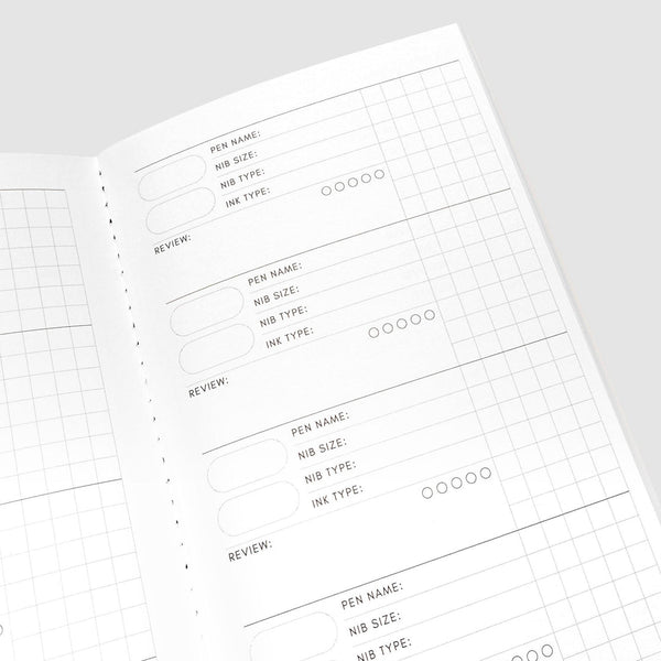 Pen & Ink Swatch A5 Slim Travel Notebook