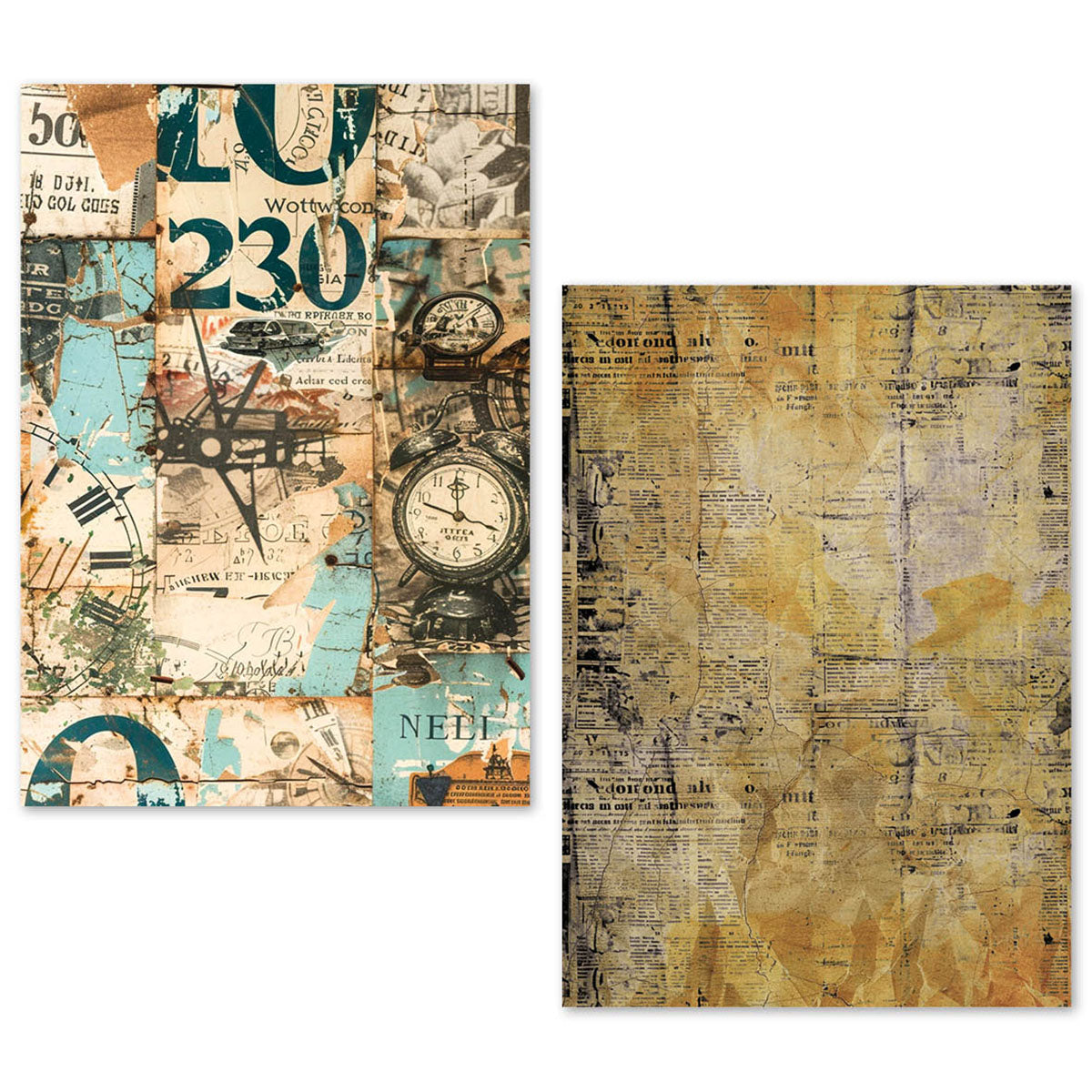 Fragments of Time 24pc A5 Tissue Paper Set