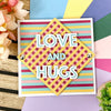 Square Striped Panel Die Set | Moonstone Dies