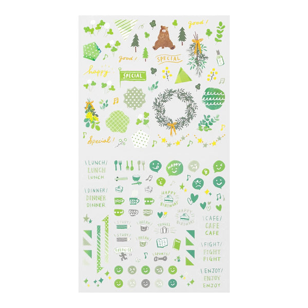 Green Colorway 2561 Sticker Sheet