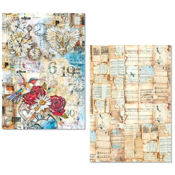 Sound of Spring A5 Mixed 8pc Rice Paper