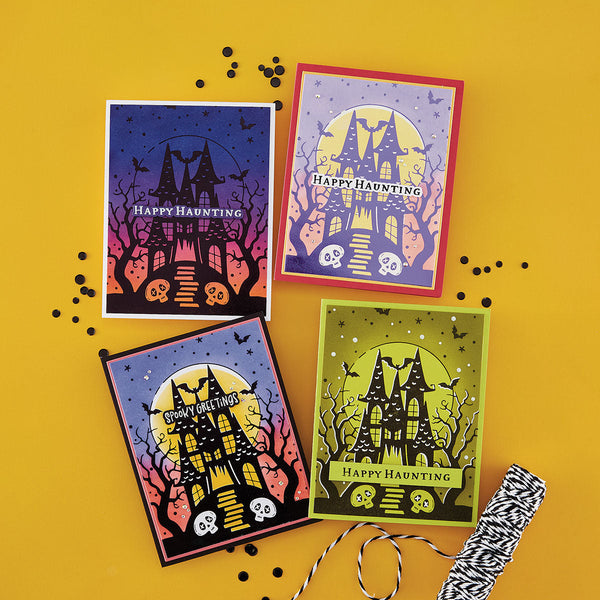 Haunted Hollow Press Plate + Die Set + Stencil Bundle | Betterpress Society August 2026