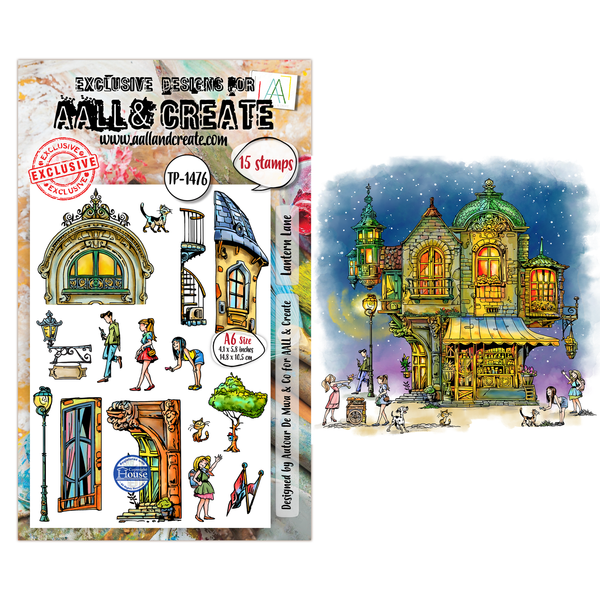 Lantern Lane A6 Stamp Set No. 1476