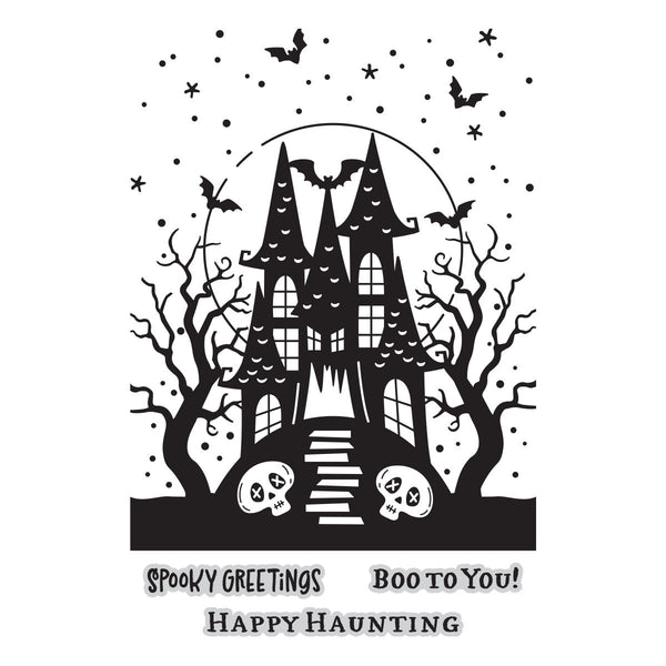 Haunted Hollow Press Plate + Die Set + Stencil Bundle | Betterpress Society August 2026