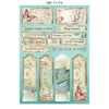 Wonderland Junk Journal Book | Backgrounds, Stickers, and Cut-outs