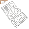 Notebook Fragments Stamp + Die Set | Art Journal Specials
